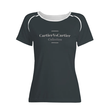Cartier Vs Cartier Womens All-Over Print T shirt